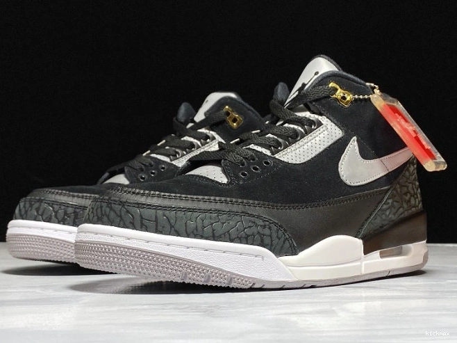 Rep MAX Air Jordan Tinker Cement CK4348-007 3 Black Grey 0813